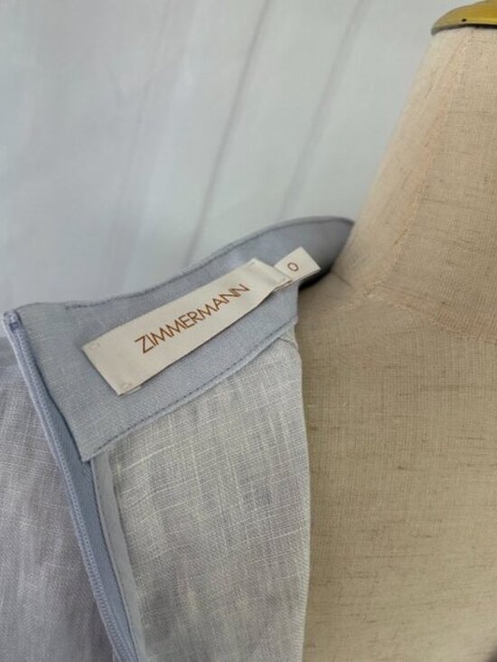 NWOT! Zimmermann Rebellion Button Mini Dress - Picture 8 of 13